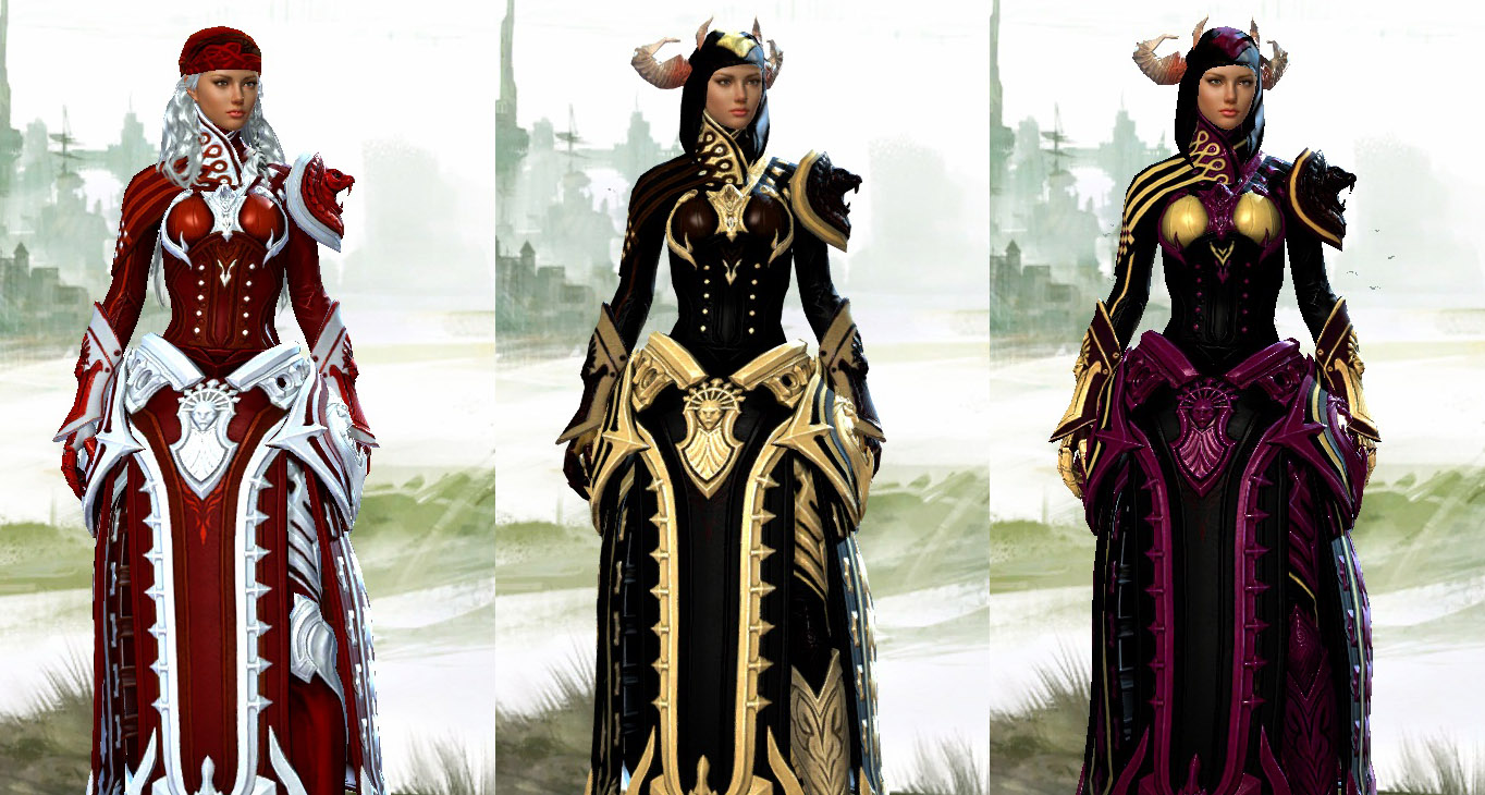 GW2 Highlevel Light Armor Styles MMO Gypsy