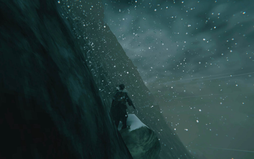 Valheim mountain side